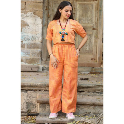 Dhara Khadi Top And Pant