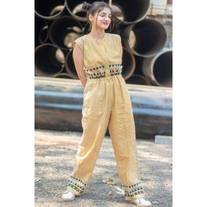 Kani Khadi Batik Jumpsuit